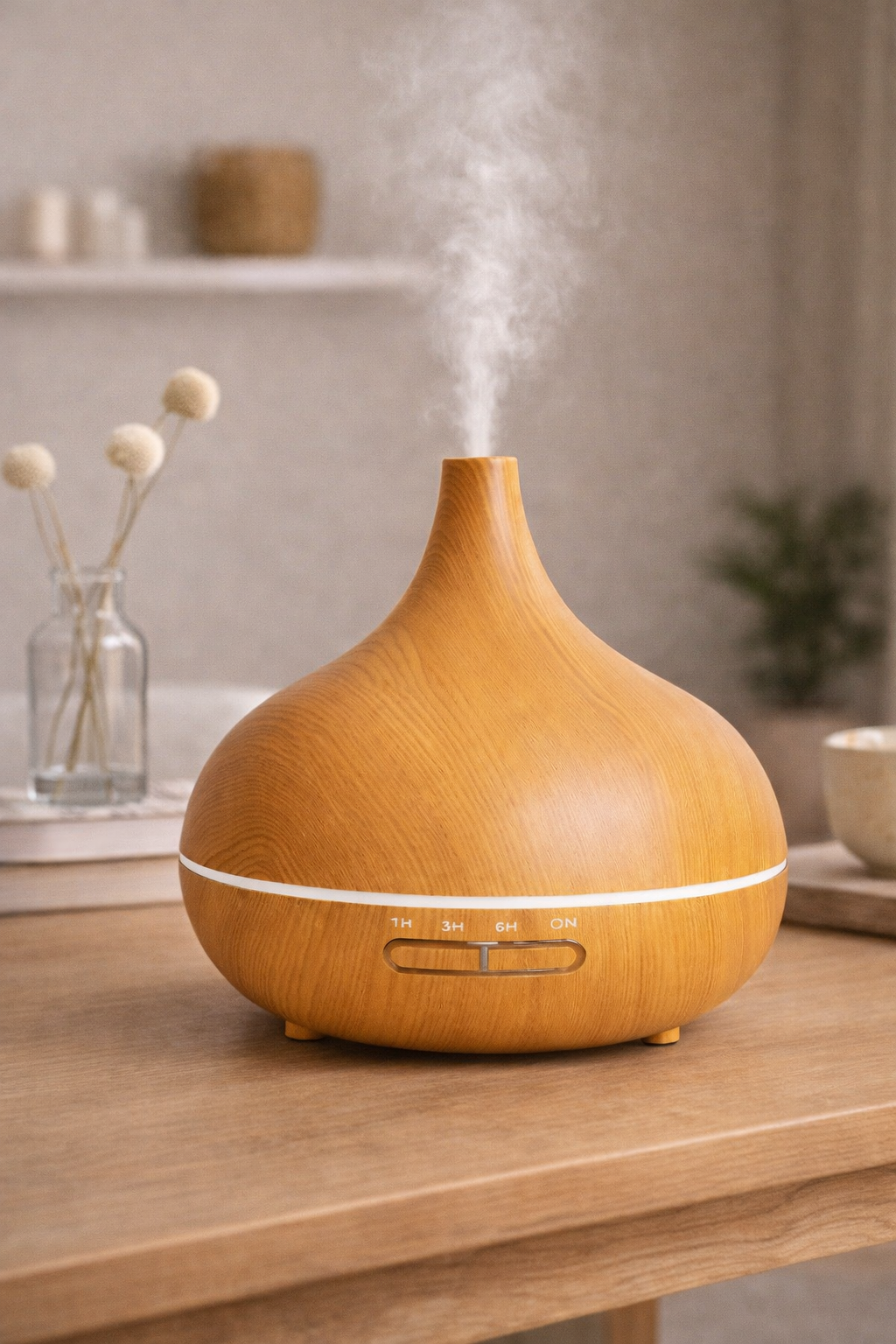 Aurora Flame - USB Aroma Diffuser & Ultrasonic Humidifier