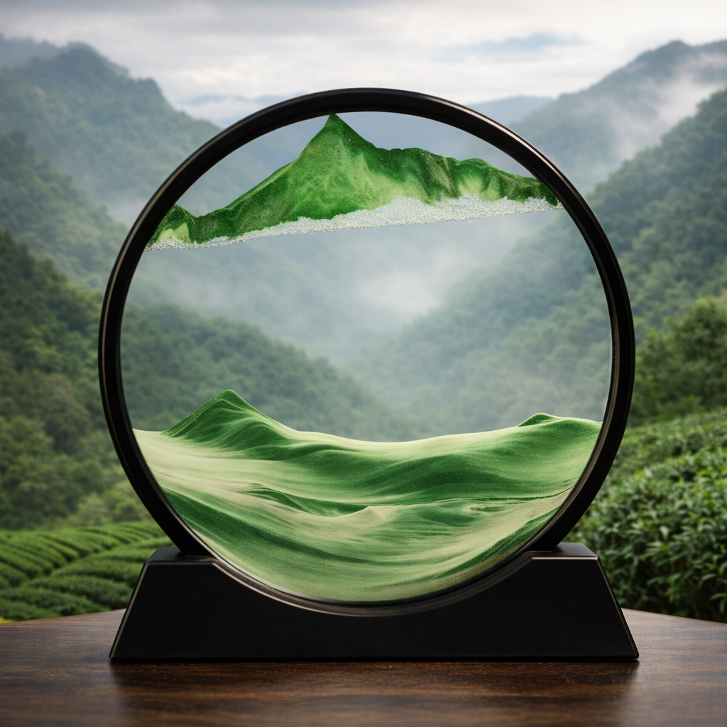 The Deep Sea Sandscape: 3D Kinetic Art for Mindful Living