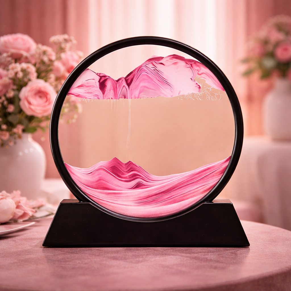 The Deep Sea Sandscape: 3D Kinetic Art for Mindful Living