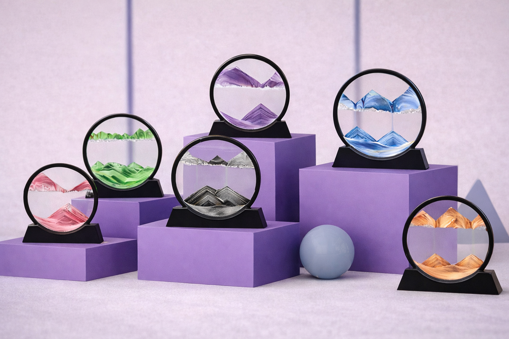 The Deep Sea Sandscape: 3D Kinetic Art for Mindful Living