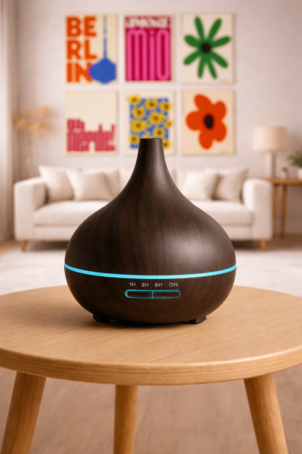 Aurora Flame - USB Aroma Diffuser & Ultrasonic Humidifier