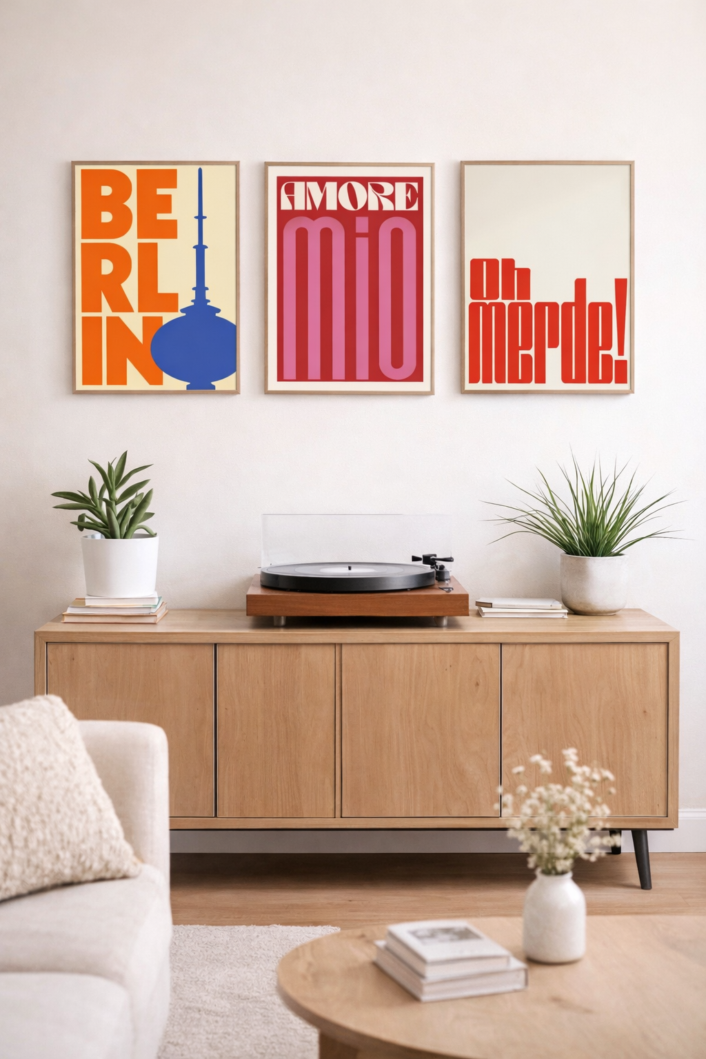 Boho Botanical Canvas Prints | Modern Abstract Flower Gallery