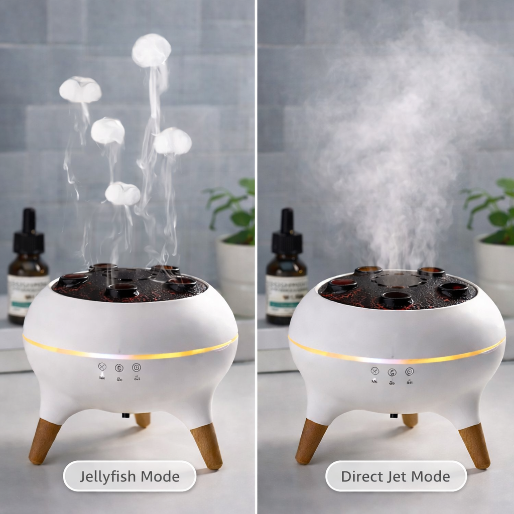 The Kinetic AquaGlow Diffuser & Humidifier