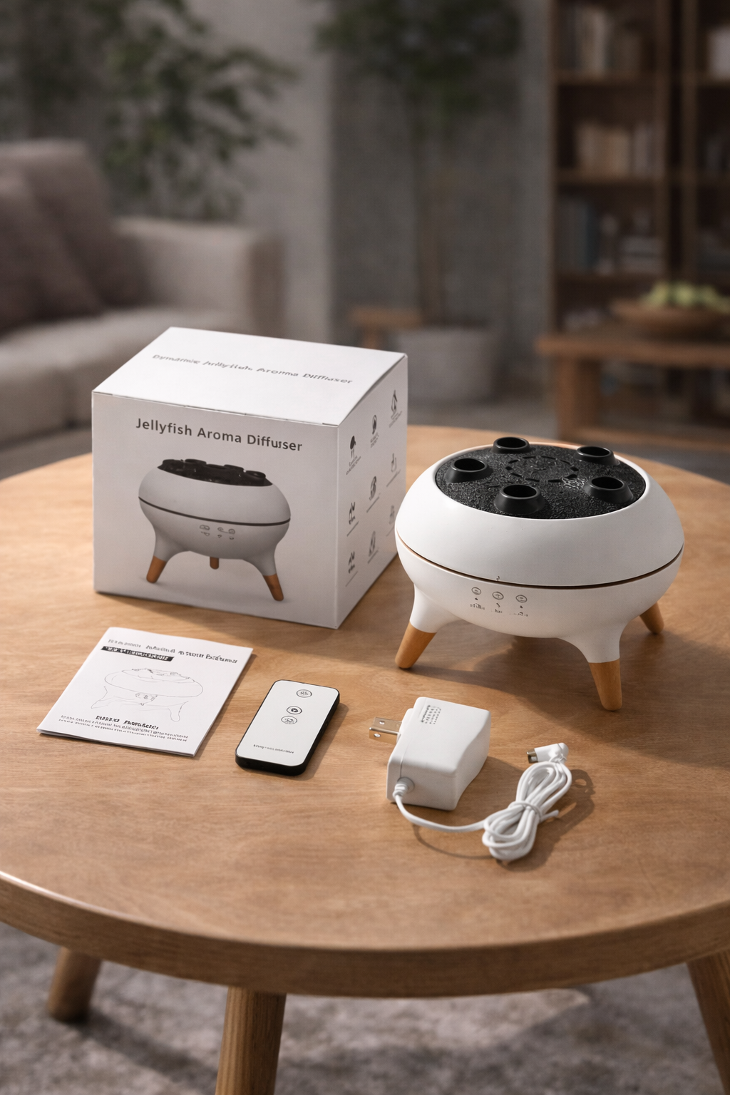 The Kinetic AquaGlow Diffuser & Humidifier