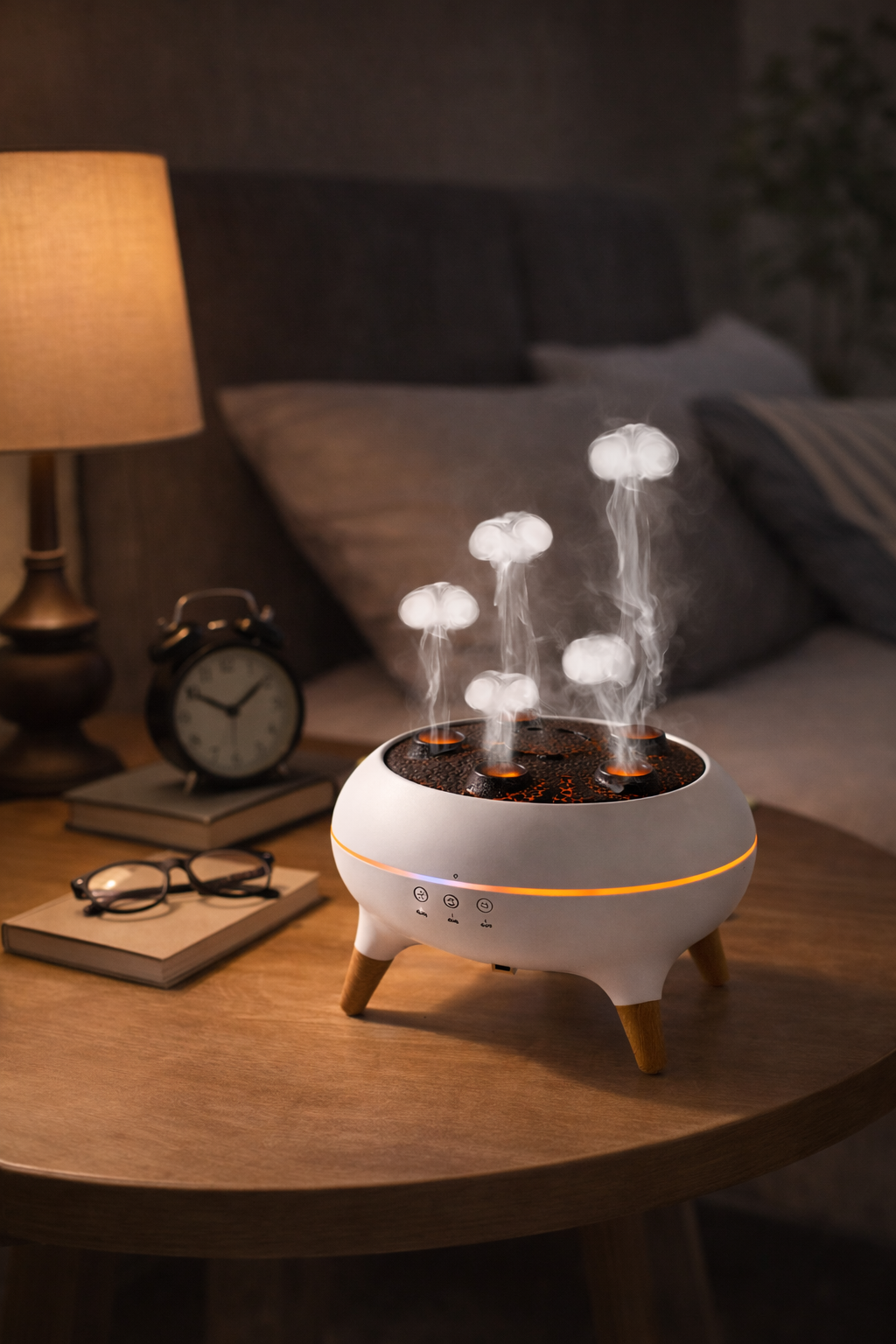 The Kinetic AquaGlow Diffuser & Humidifier