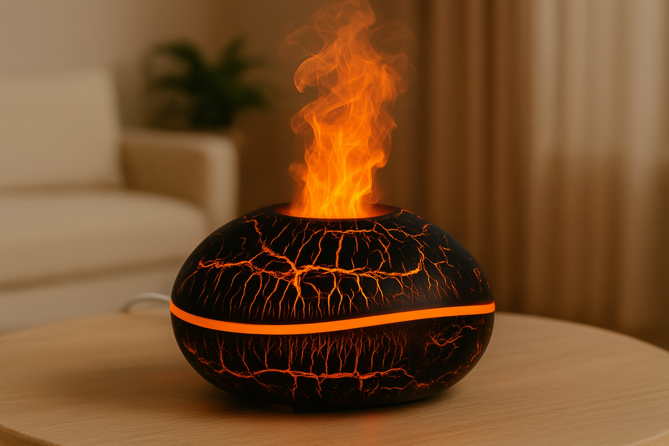 Flame Effect Aromatherapy Diffuser