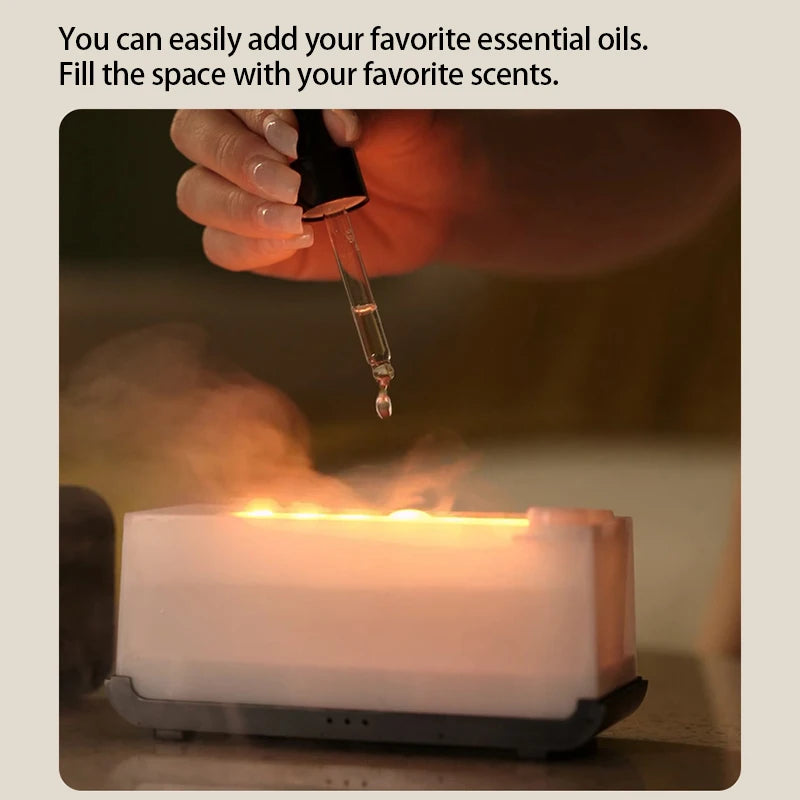 Mini Flame Aroma Diffuser
