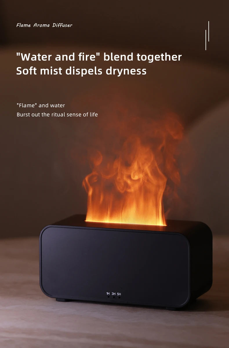 Mini Flame Aroma Diffuser