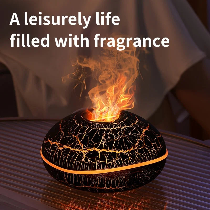 Flame Effect Aromatherapy Diffuser