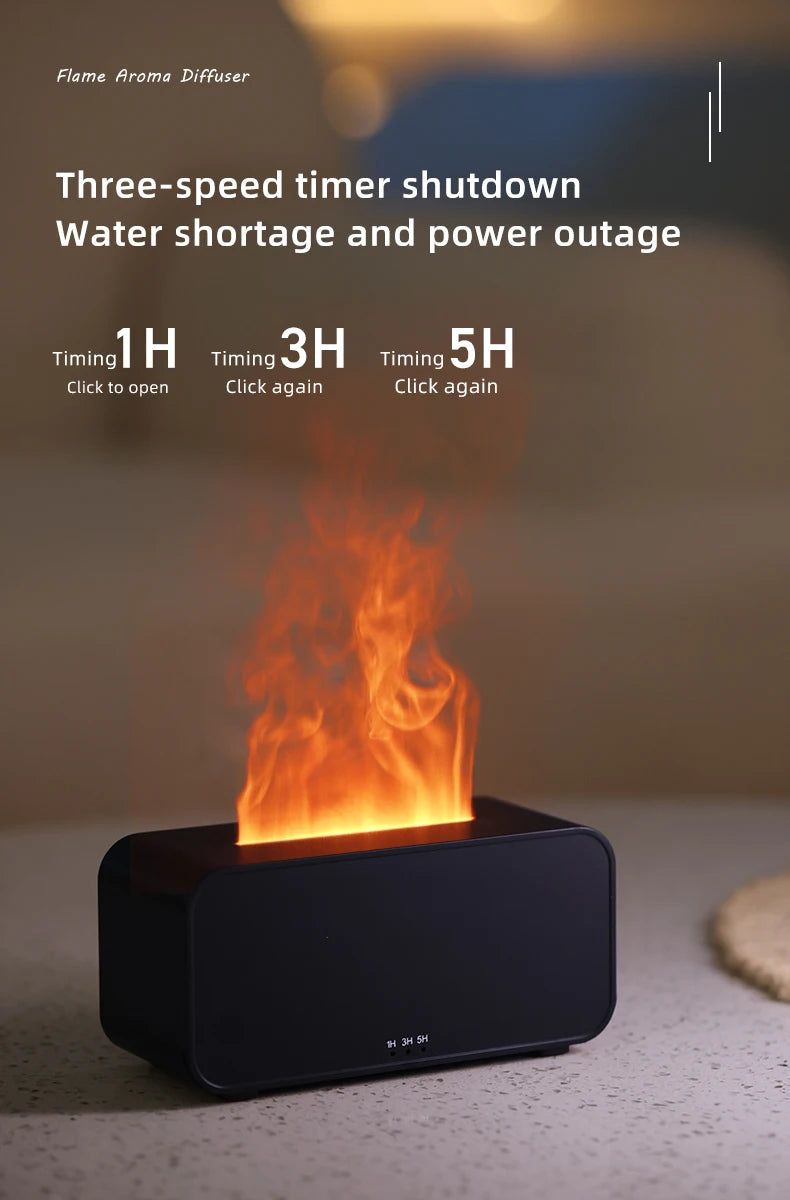 Mini Flame Aroma Diffuser