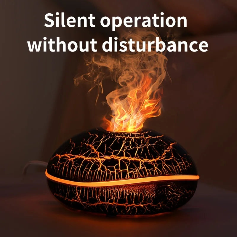 Flame Effect Aromatherapy Diffuser
