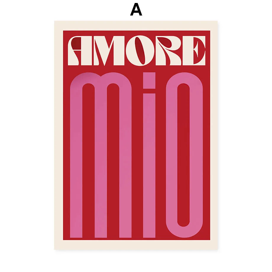 Boho Botanical Canvas Prints | Modern Abstract Flower Gallery