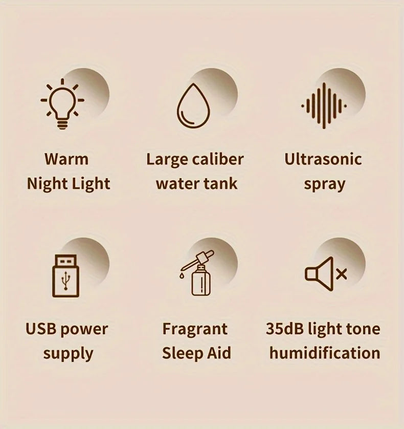 Flame Effect Aromatherapy Diffuser