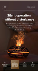 Flame Effect Aromatherapy Diffuser