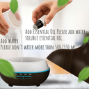 Aurora Flame - USB Aroma Diffuser & Ultrasonic Humidifier